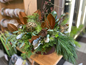 Rustic Winter Arrangement