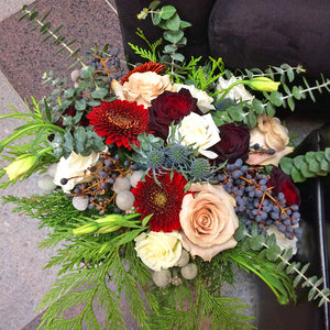 Holiday Hand-Tied Bouquets