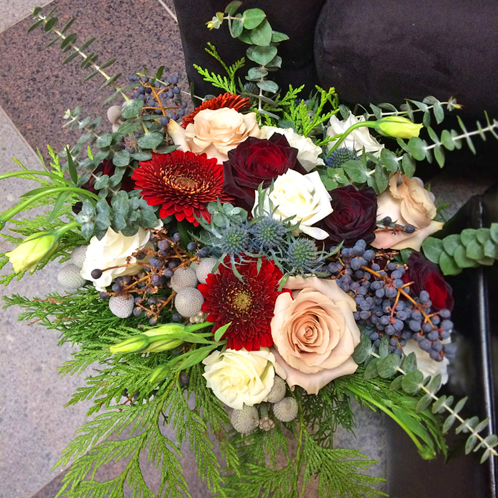 Holiday Hand-Tied Bouquets