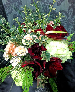 Holiday Hand-Tied Bouquets